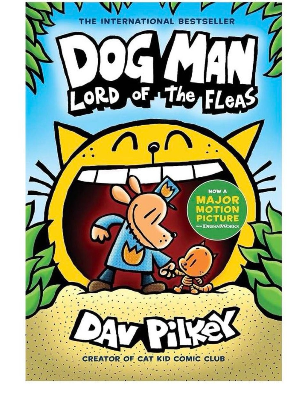Dog Man: Lord of the Fleas: A Graphic Novel (Dog Man #5) by Dav Pilkey